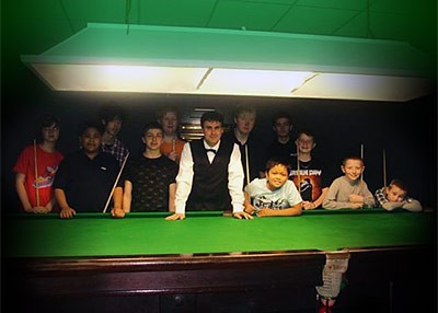 snooker juniors club London